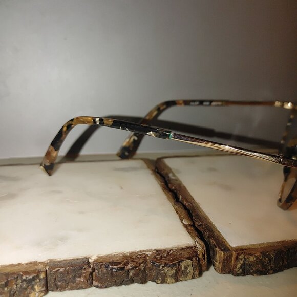Bruno Chaussignand Julep Marble Brown Eyeglass Frame Paris France Vision - Picture 3 of 12